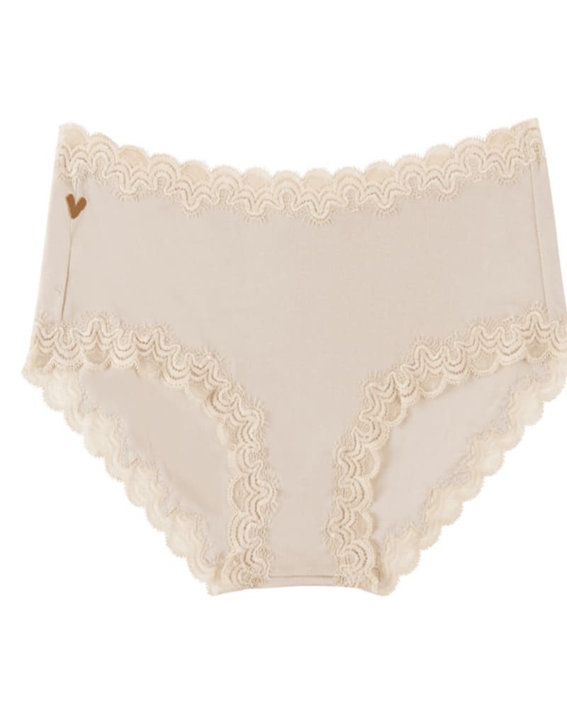 Front of a size 2XLarge Soft Silk Panties in Smoke Grey by Uwila Warrior. | dia_product_style_image_id:274350